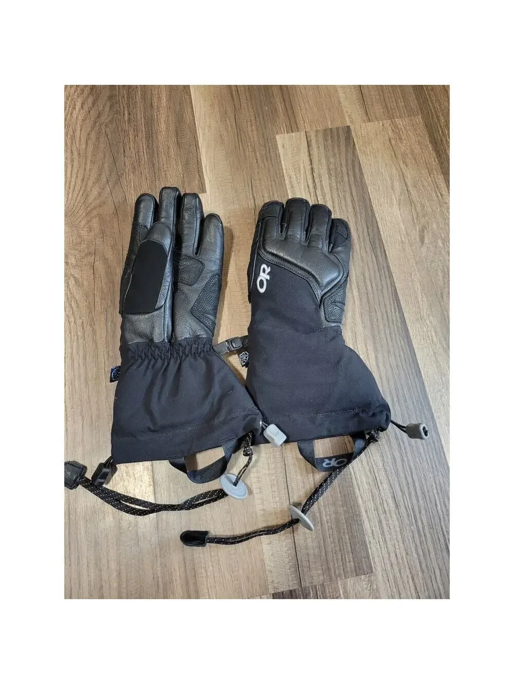 Outdoor Research 3-1 Snow Ski Winter Warm Black Women's Lined Gloves Size S